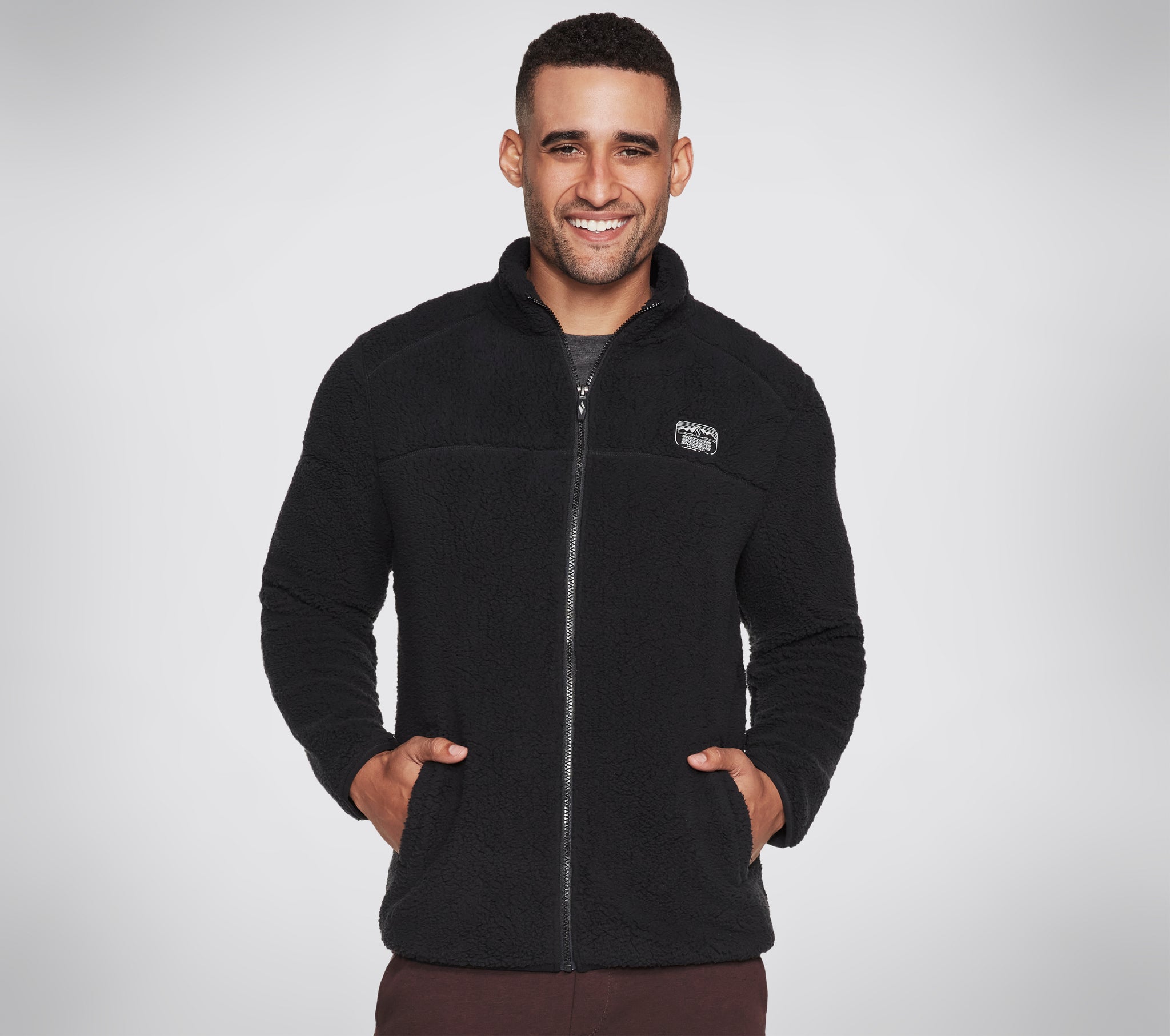 Skechers fleece outlet jacket